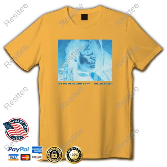 Official Billie Eilish Hit Me Hard And Soft Graphic Tshirt