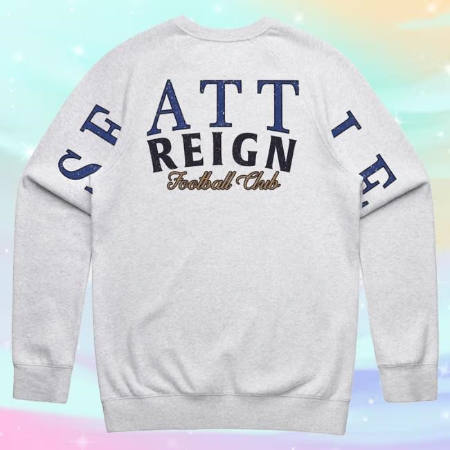 NWSL Shop Store Merch Official Unisex Seattle Reign FC PC Crewneck Sweatshirt